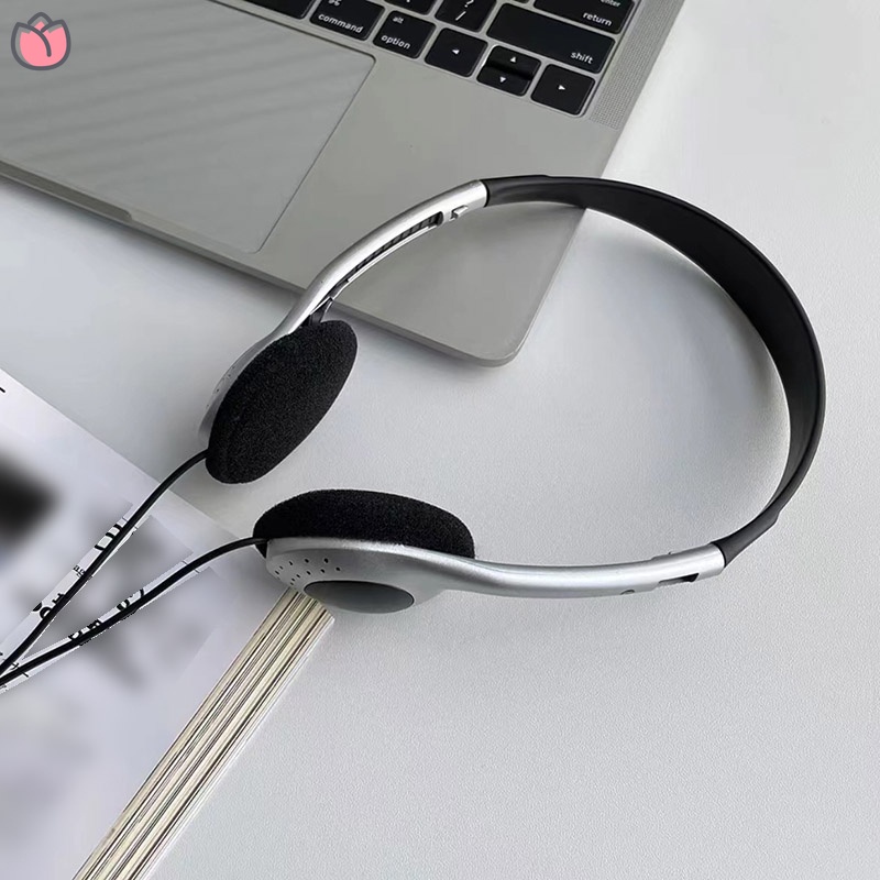American Retro Classic 90S Silver Earphone Retro Wear Accessory Headset ...