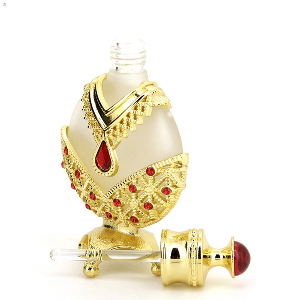 Dubai Refillable Empty Perfume Bottle 12/30ml DiamondStudded Vintage