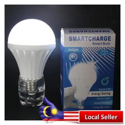 Smart Charge LED Bulb 7W Energy Saving with Built In Rechargeable