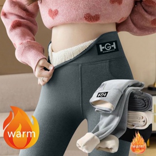 Thermal Thick Legging Woman Warm Winter Mid Waist Legging Women Plus Size  冬天保暖裤 Thermal Fleece Lined Leggings Pants