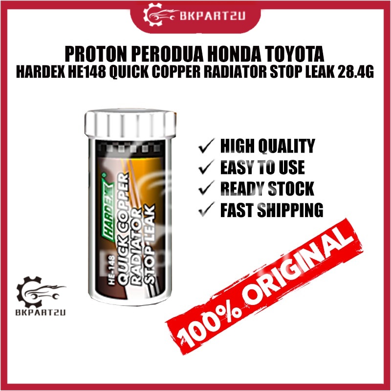 PROTON PERODUA HONDA TOYOTA HARDEX HE148 QUICK COPPER RADIATOR STOP ...