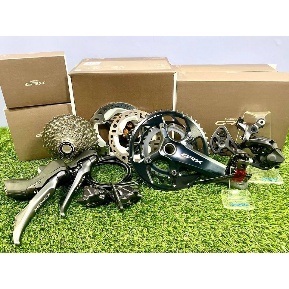 SHIMANO RX820 GRX 12 SPEED DISC HYDRAULIC MECHANICAL GROUPSET Shopee