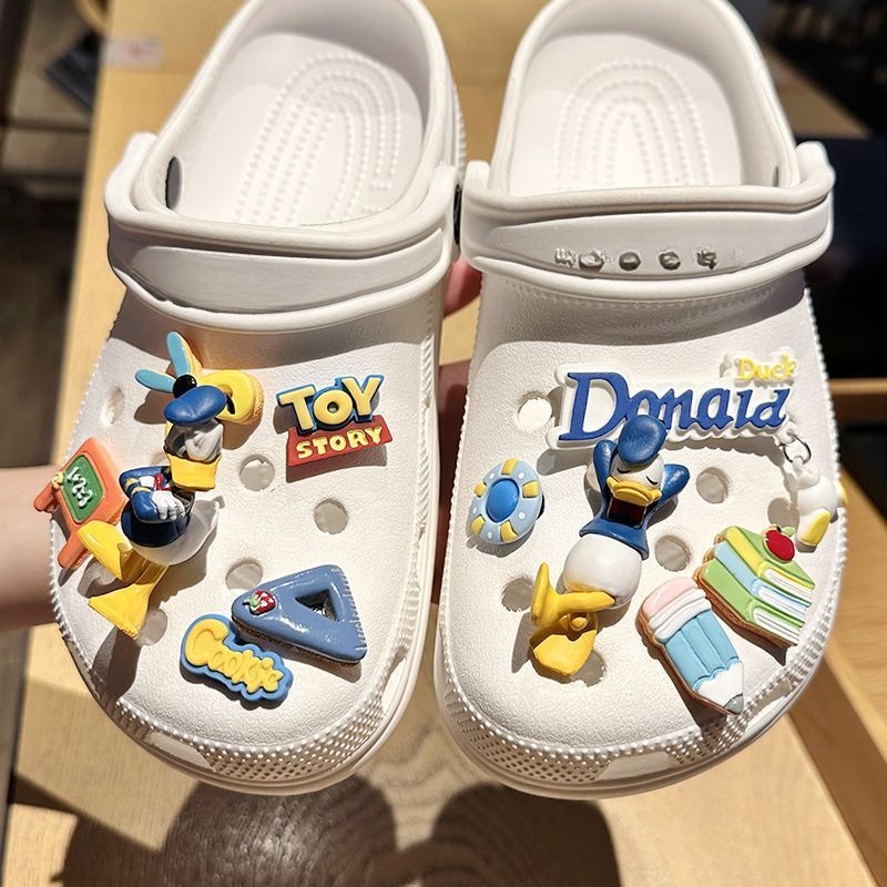 Cartoon Cartoon Doll Duck shoe charms NO SHOES jibbitz for crocs crocs jibbitz accessories crocs jibbits crocs accessories Shopee Malaysia