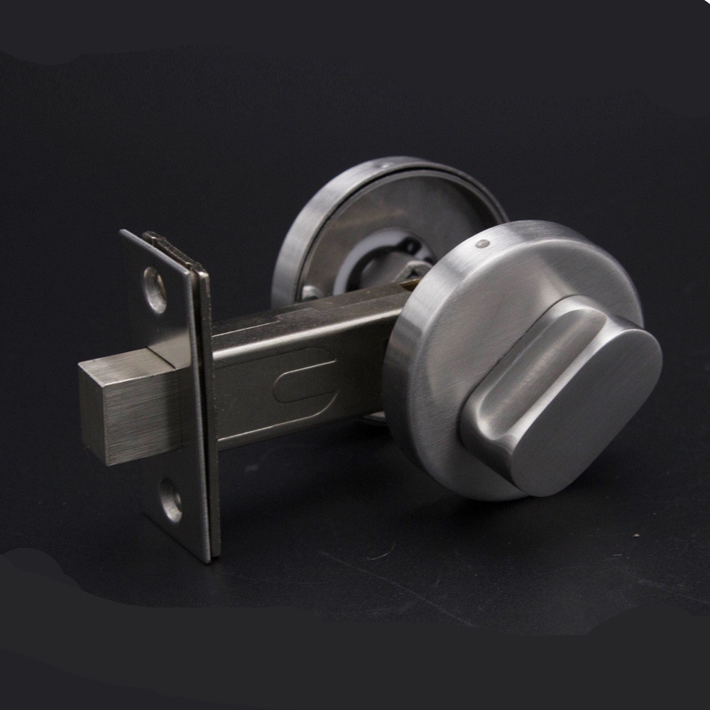 Stainless Steel Door Lock With Red Green Indicator Public Restroom ...