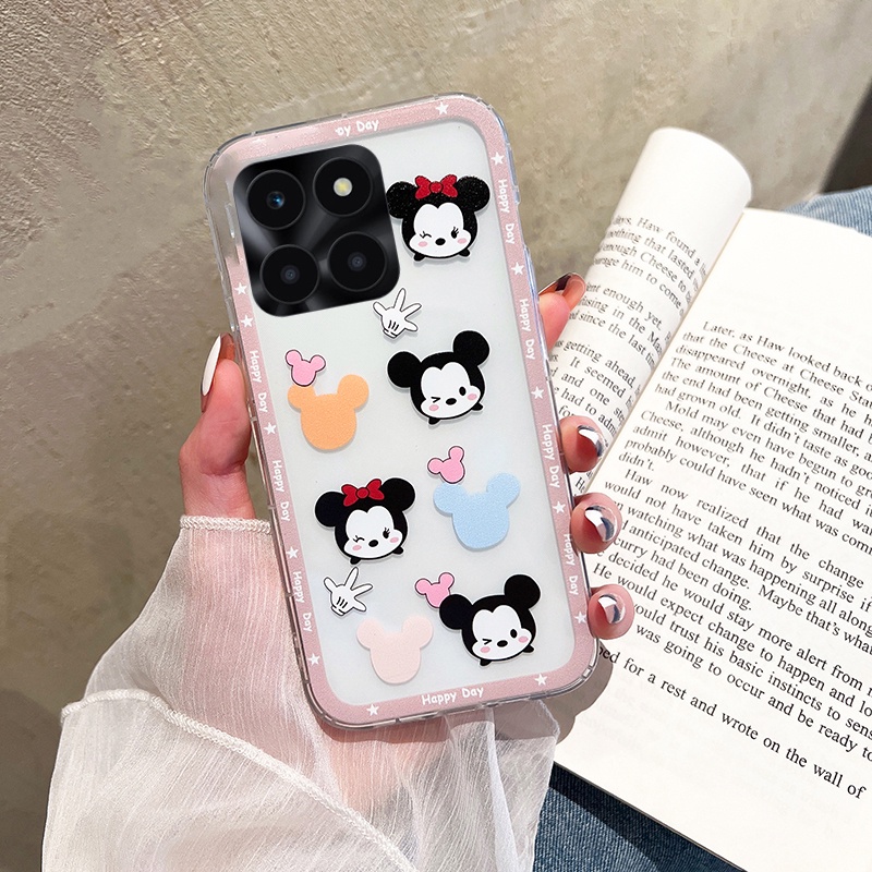 For Honor X8B 4G Case Popular Style Cute Cartoon Shell Soft Silicone ...