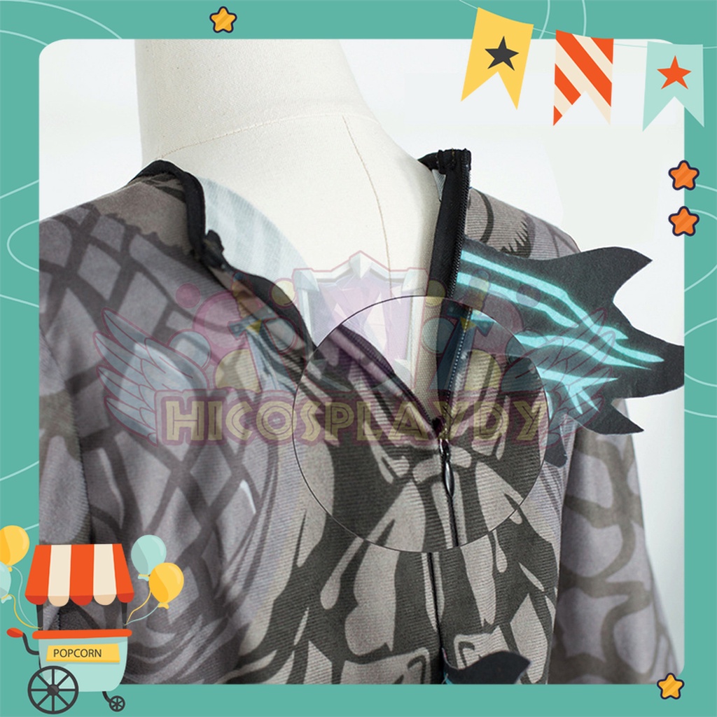 hiCosplayDy Kids Godzilla Classic Godzilla Jumpsuit Cosplay Costume ...
