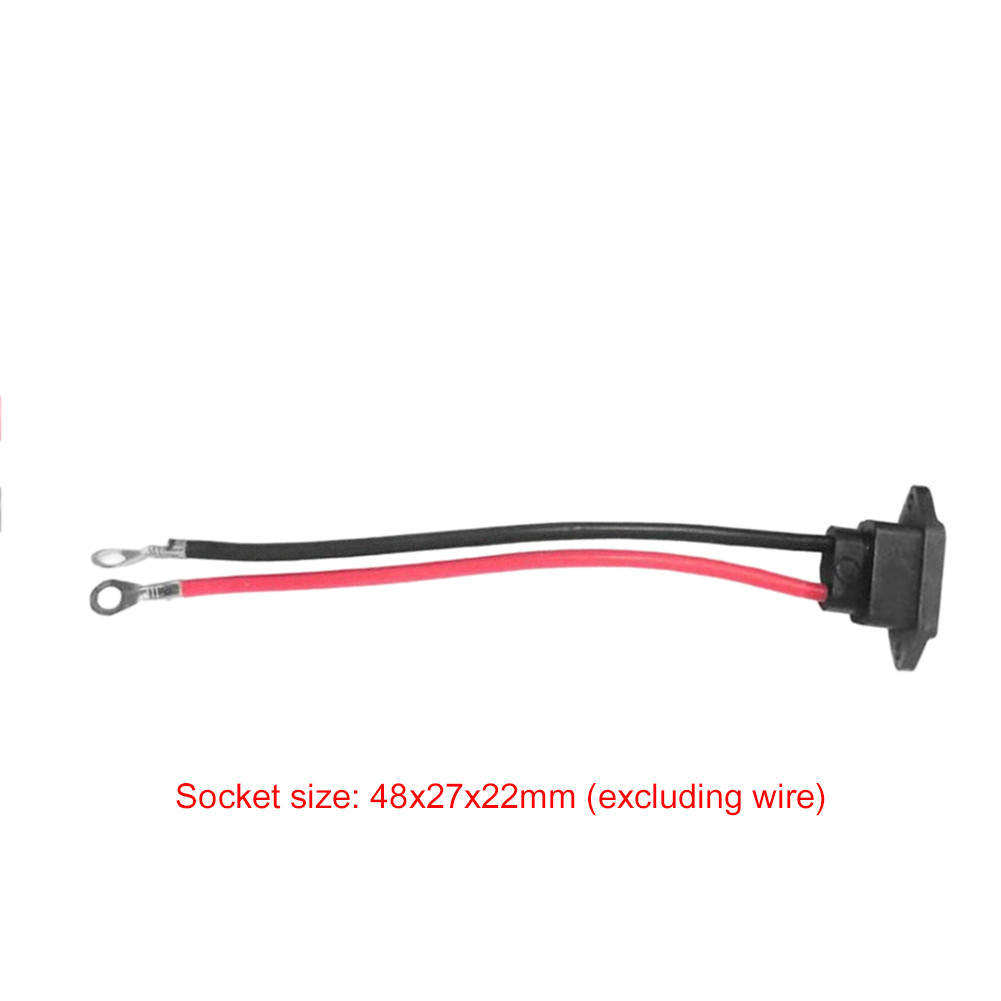 E-bike Connector Plug Charging Socket Cable Wire for Electric Scooter ...