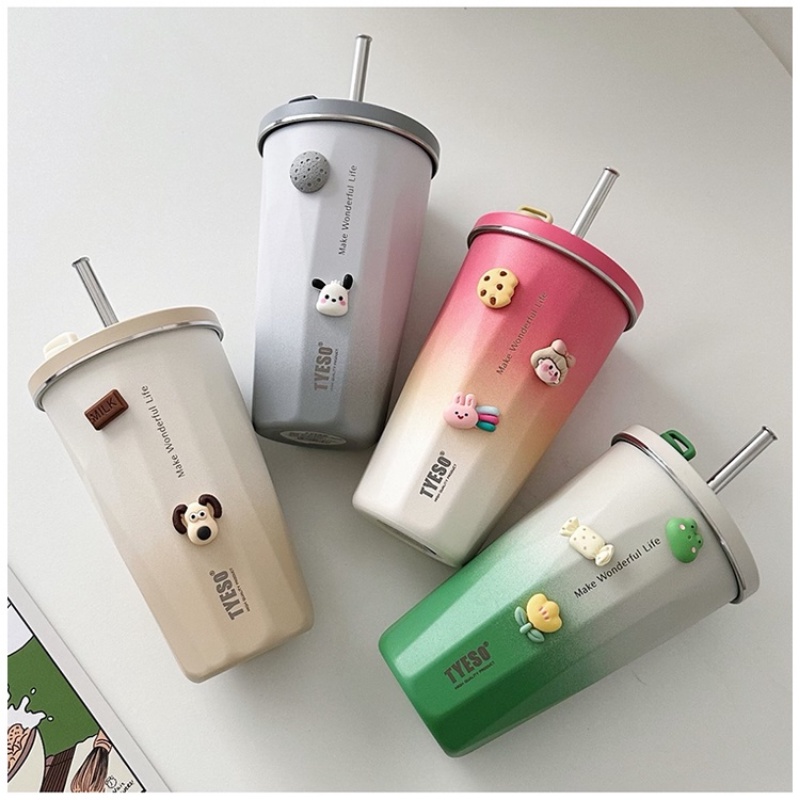 【Ready Stock】Original Tyeso Gradient color Coffee Mug Vacuum Insulated ...