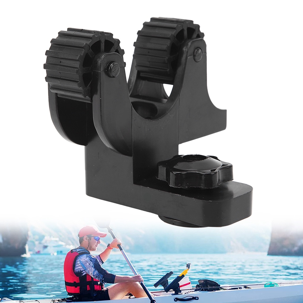 [herebuy] Canoe Paddle Holder Universal Easy Mounting Sturdy Kayak Oar