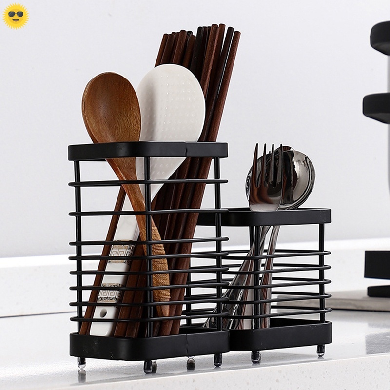 Cutlery Basket, Stainless Steel, Kitchen Utensil Holder, Metal