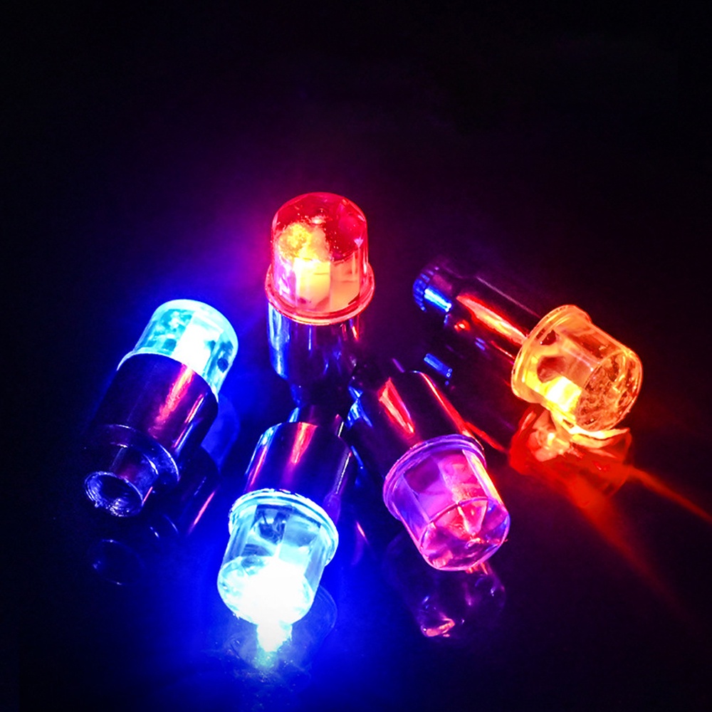 2PCS/SET Car Colorful Smart DualSensing Tire Lights Cool Wheel Lights