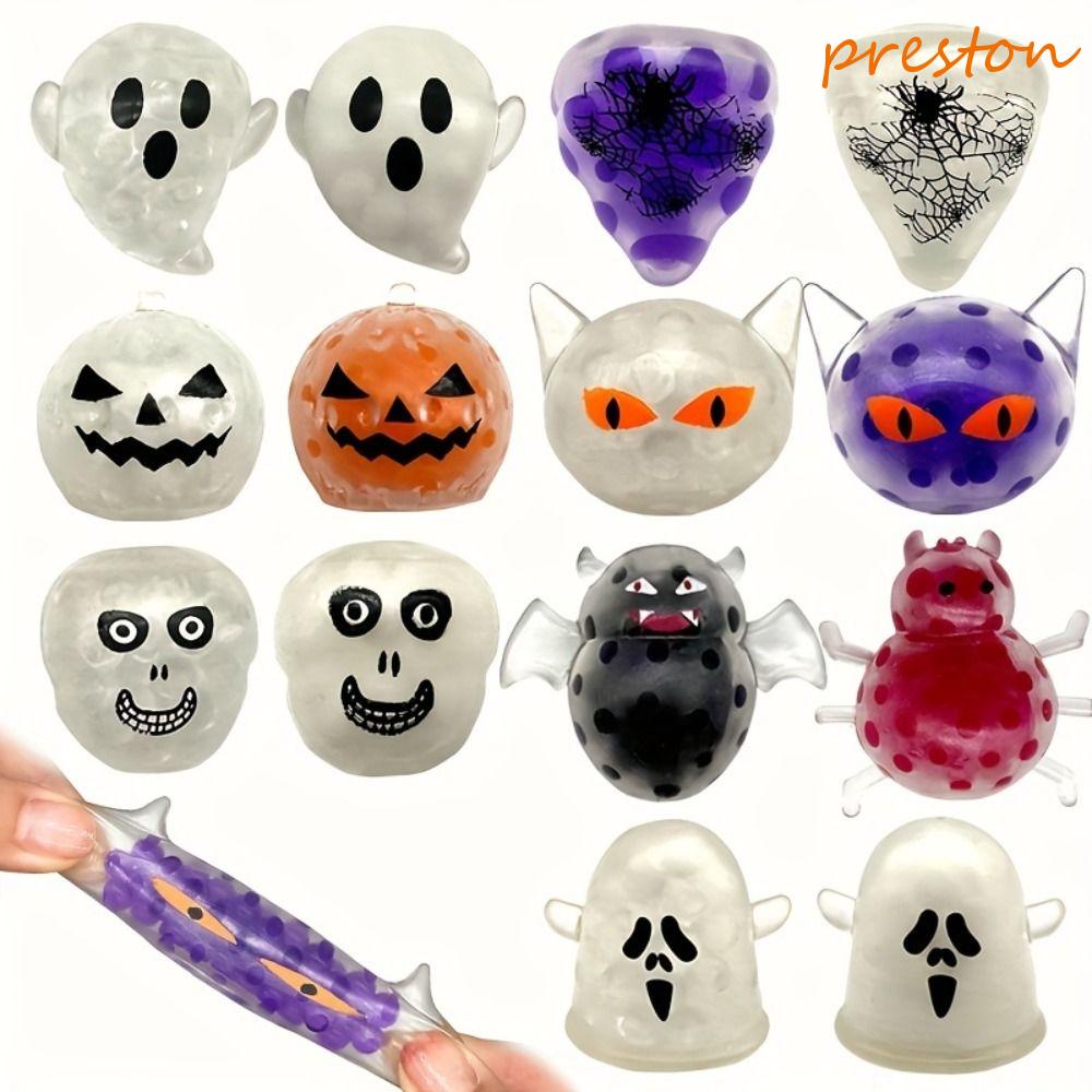 PRESTON Water Ball Vent Ball, Little Ghost TPR Bead Ball Squeeze Toy