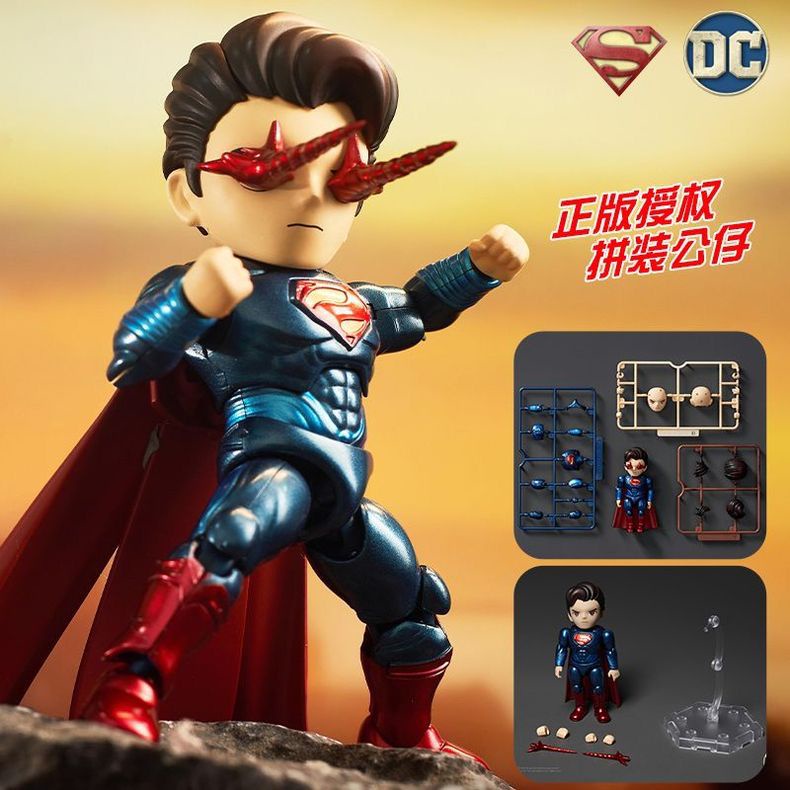 DC COMICS MODEL KITS SUPERMAN/BATMAN/FLASH/AQUAMAN/WONDER WOMAN/BLACK ...