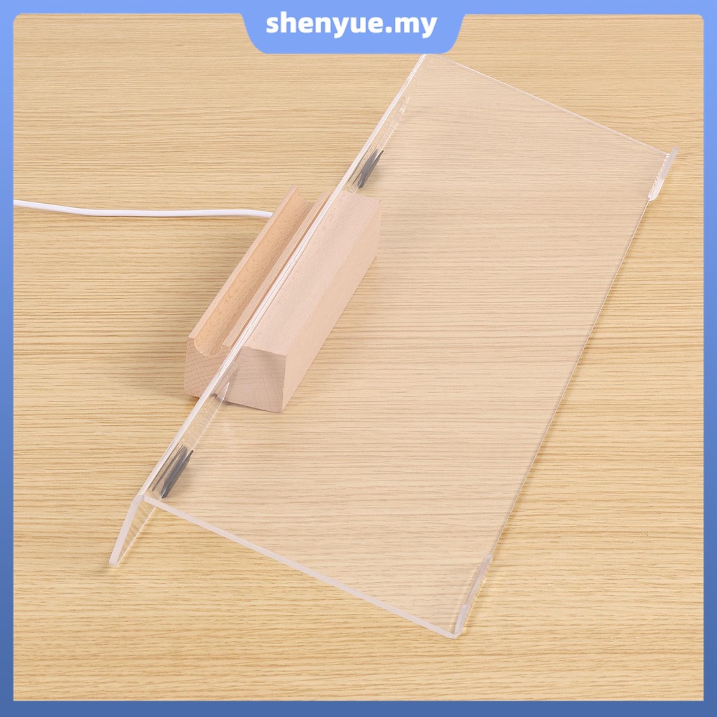 Computer Keyboard Stand Clear Acrylic Keyboard Riser for Desk Computer