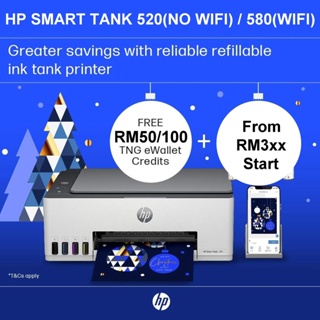 Impresora Multifuncion Hp Smart Tank 580 Wifi Bluetooth Wireless