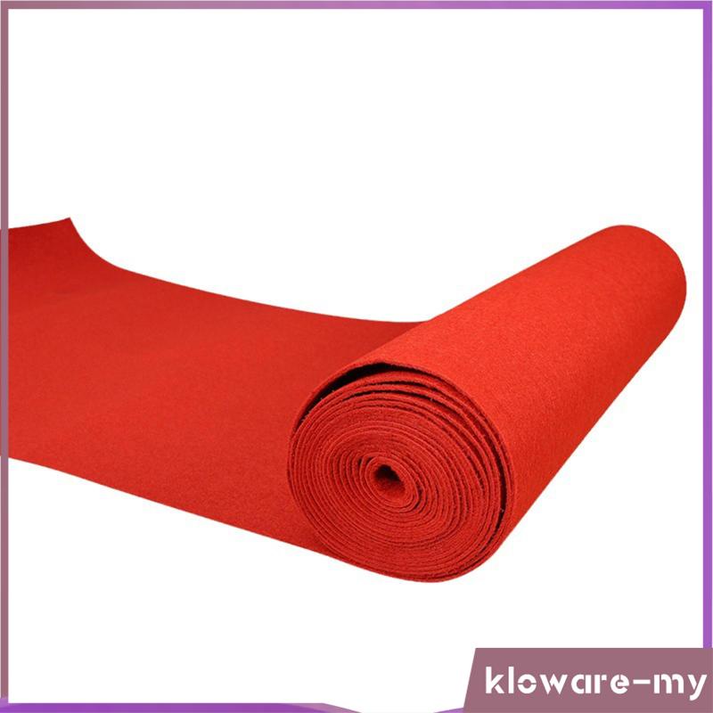 [KlowareMY] Red Carpet Aisle Runner Practical Sturdy 5 Meters Wedding