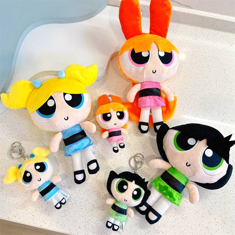 BH1 The Powerpuff Girls Plush Dolls Gift For Girls Kids Home Decor ...