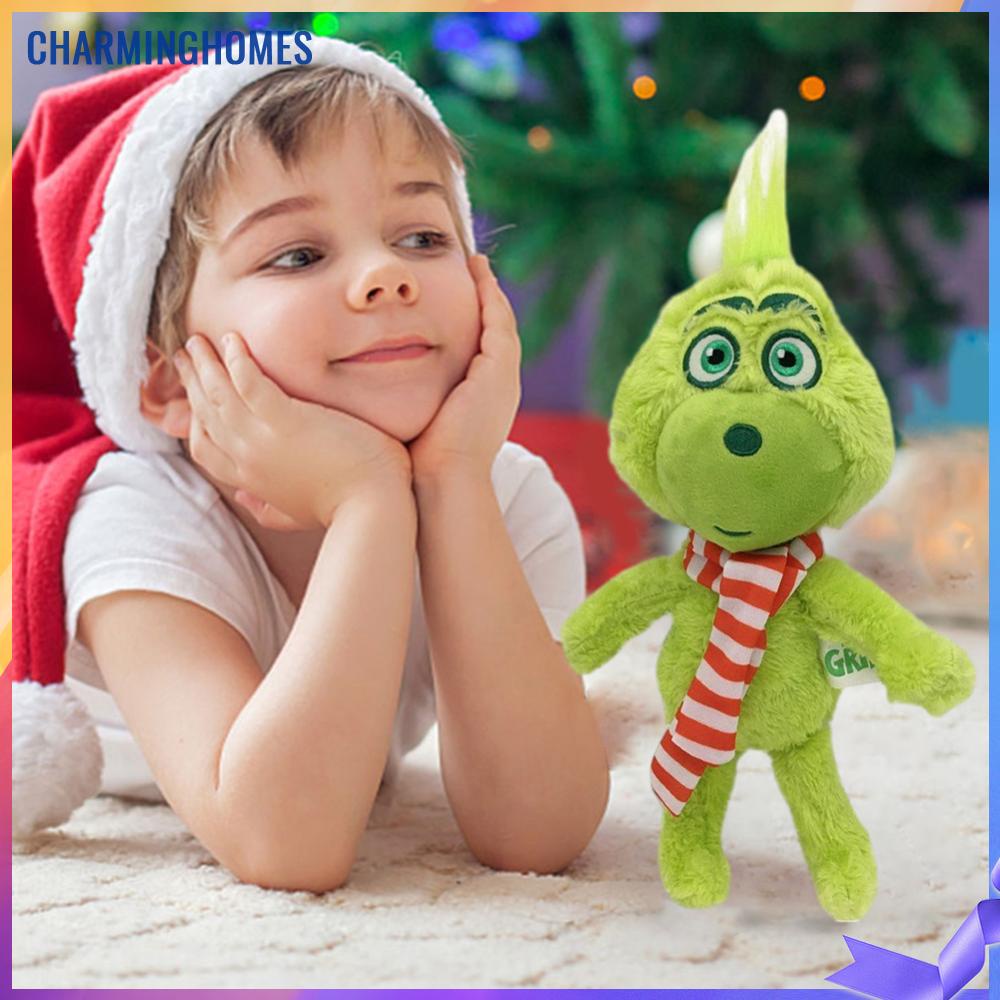 Young 2024 grinch plush