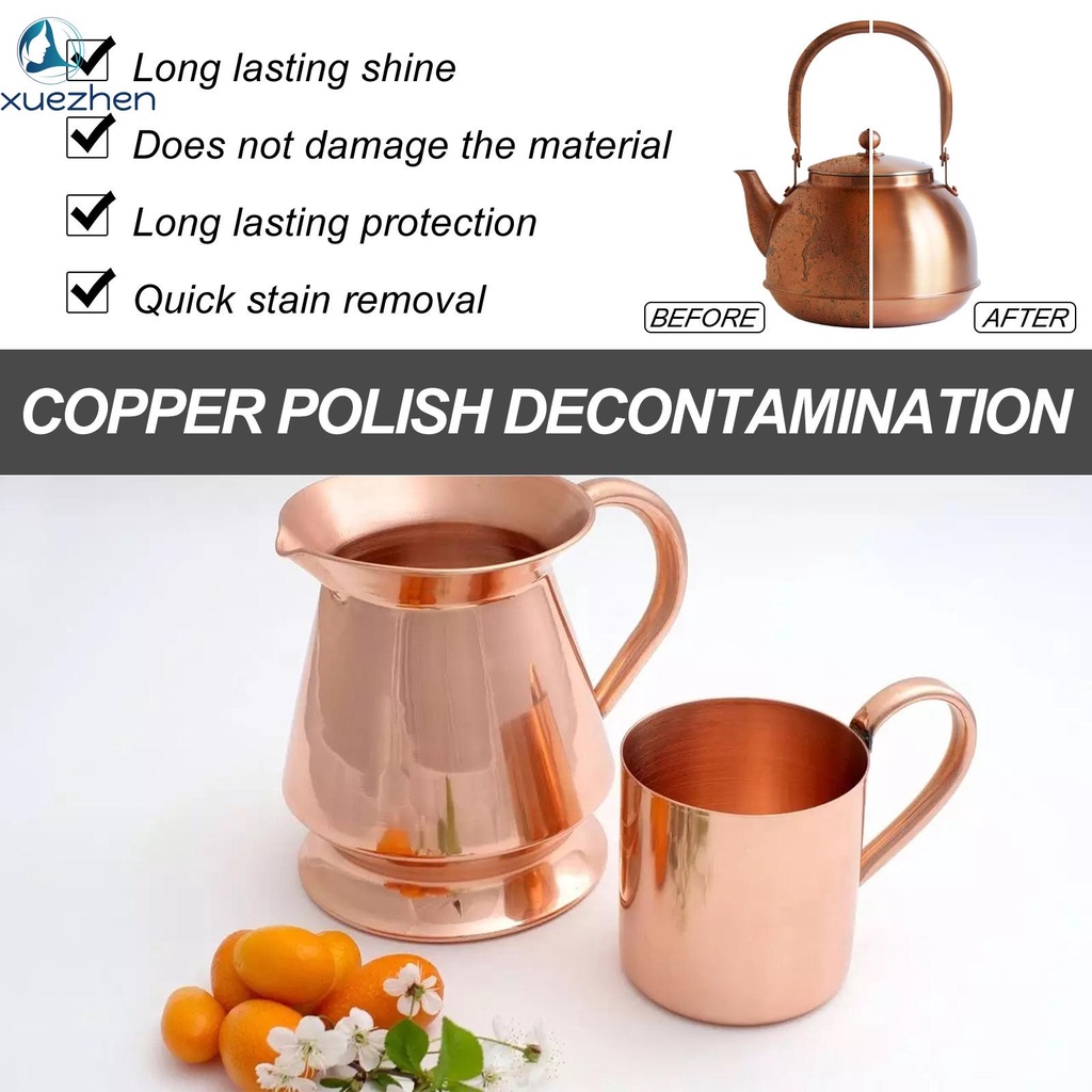 Brass and Copper Tarnish Remover Harmless Nonabrasive Metal Polish