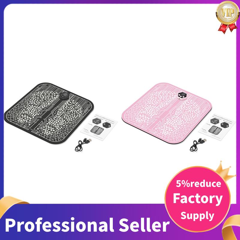 EMS Foot Massager Electric Feet Acupuncture Mat for Plantar Fasciitis