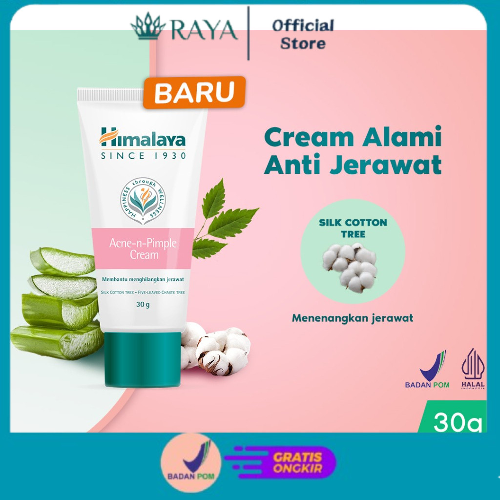 Raya HIMALAYA Acne Pimple Cream 30gr | Shopee Malaysia