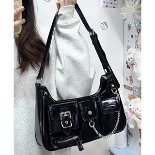 [ibeautyt.my] Women's Luxury Motorcycle Shoulder Bag Multi-Pocket ...