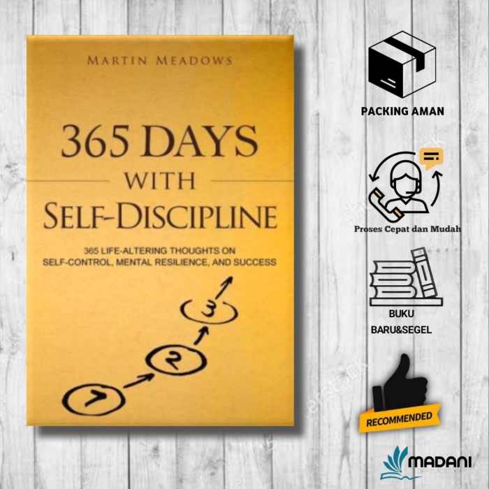 365 Days With Self-Discipline - Martin Meadows (english) | Shopee Malaysia