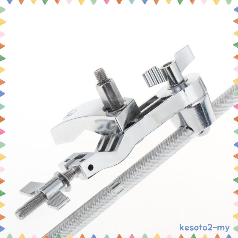 [Kesoto2] Grabber Cymbal Arm 33cm Practice Tool with MEGA Clamps Drum