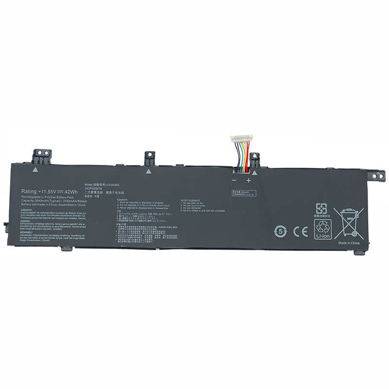BLESYS C31N1843 Battery for ASUS VivoBook S14 S432FA S432FL Vivobook S15 S532 S532FA S532FL S532FLC X432FL X432FLC X532FL X532FLC Series Laptop 11.55V 42Wh