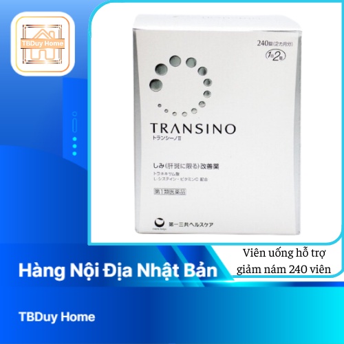 Transino WHITENING Skin WHITENING & Freckles Support Japanese WHITENING Tablets (240 Tablets