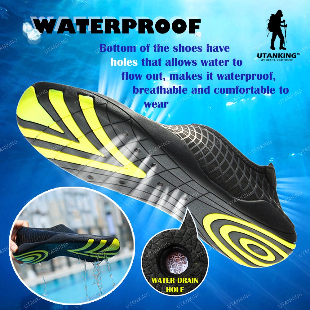 UtanKing™ AntiSlip Outdoor Water Sport Shoe Swim Swimming Quick Dry