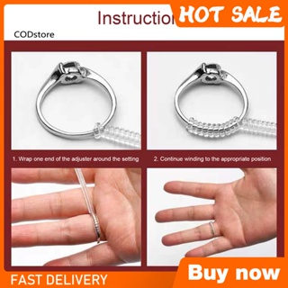 Acrylic/Silicone Ring Size Adjusters Invisible Ring Guard
