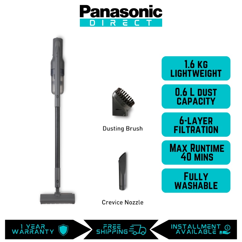 Panasonic MCSBM Lightweight Cordless Handheld Stick Vacuum Cleaner MC