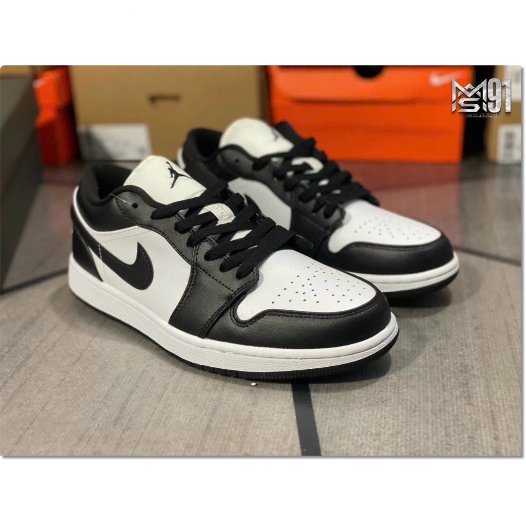 Nike Jordan 1 low panda trainers (genuine-full box) (free socks ...