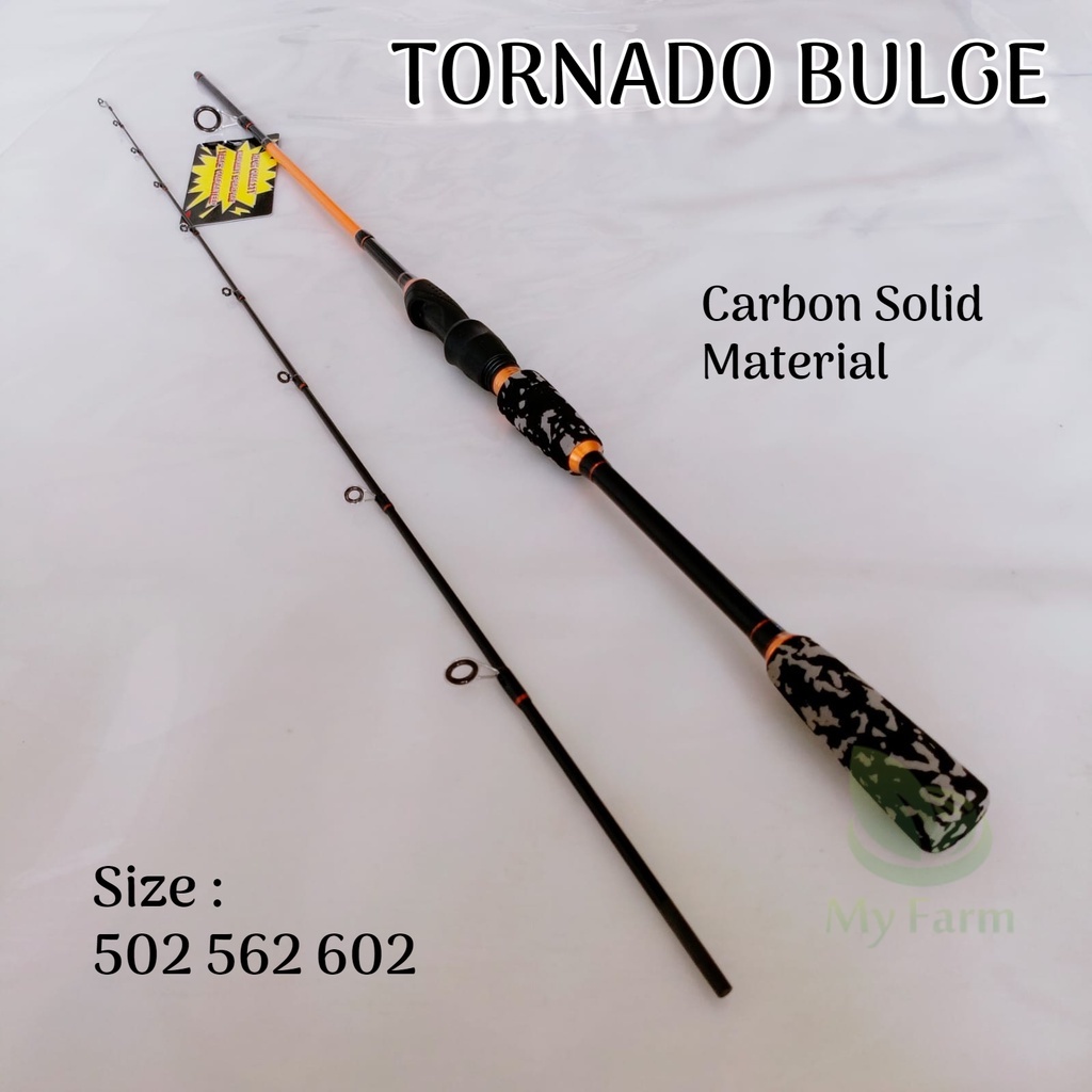 Rigged And Ready Predator Series Spin-Baitcast Fishing Rod - 4 Section Travel Rod With Case