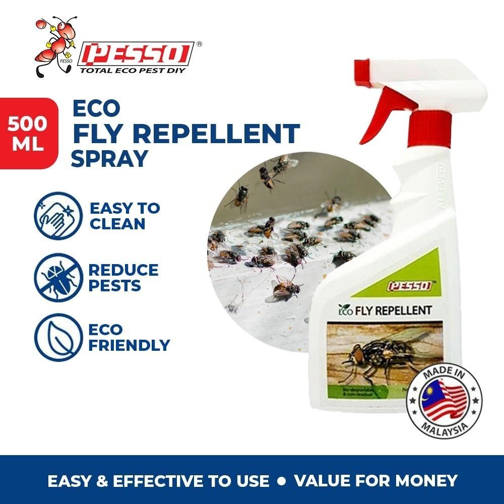 Pesso Eco Fly Repellent Liquid Spray 500ml Penghalau Lalat Natural