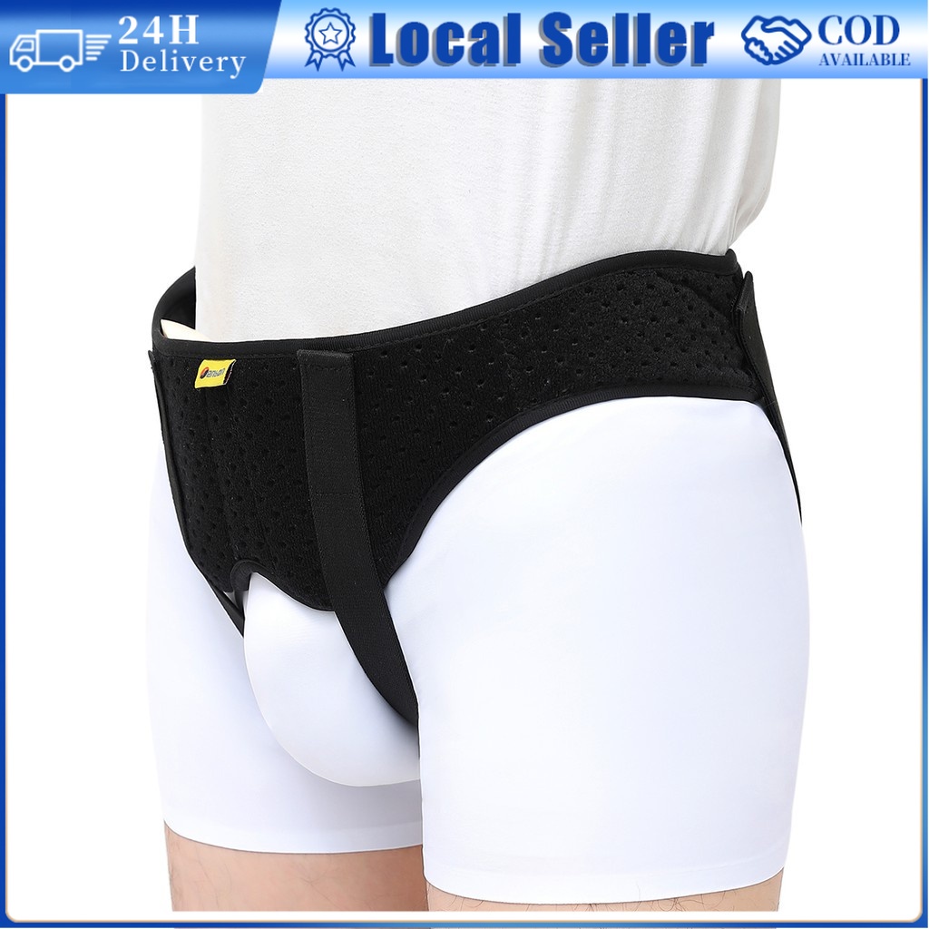 Coiby Inguinal Truss Umbilical Hernia Guard for Men腹股沟疝气带/支撑带 Elastic