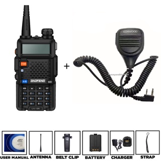 Free Shipping🇲🇾ORIGINAL Baofeng UV-5R Walkie Talkie Dual Band