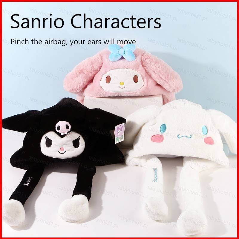 Fash Sanrio Kuromi Pochacco Cinnamon Creative and Cute Female Scarf hat ...