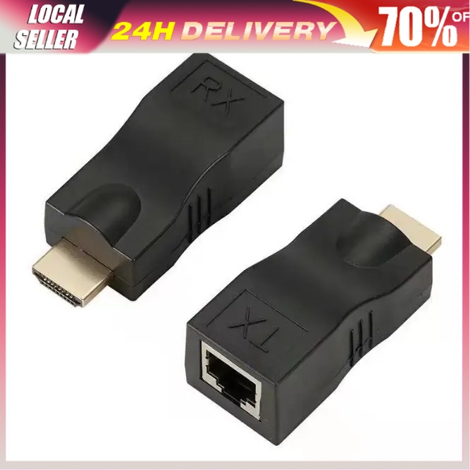 HDMI Extender 30 Meters To RJ45 HD Network Amplification Transmitter