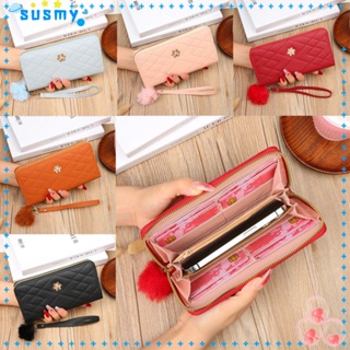 Fashionable Short Zipper Wallet With Multiple Card Slots & Large Capacity, Simple  Clutch Purse