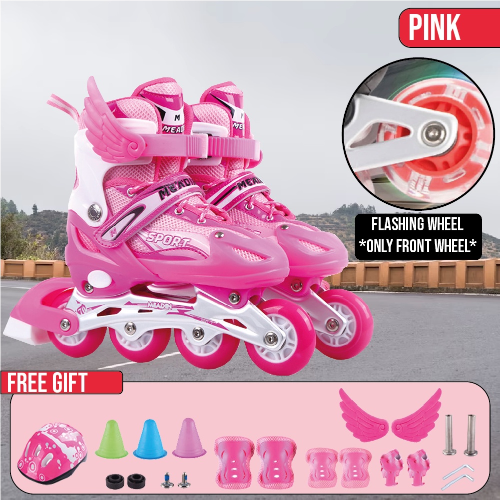 Roller Skates Kids kasut roda murah lelaki Roselle skates adult outdoor