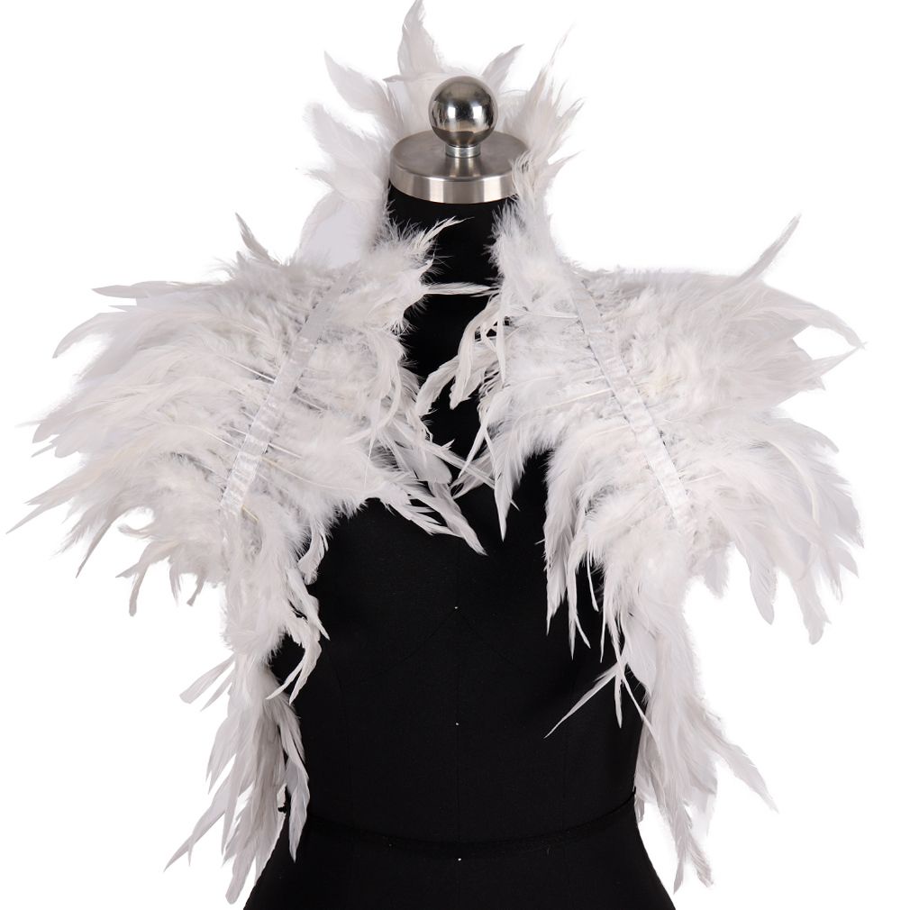 1920s feather shawl