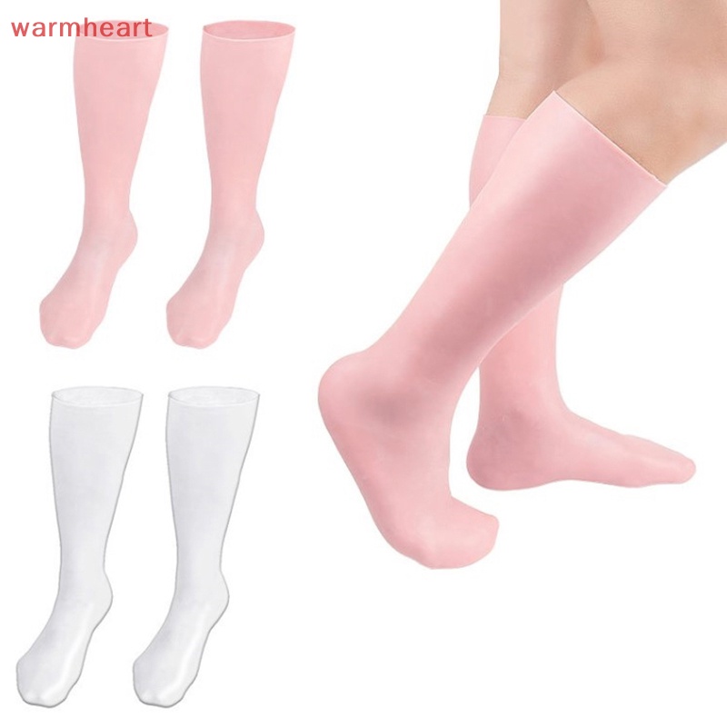 (warmheart) 1 Pair Feet Care Socks Moisturizing Silicone Gel Socks Foot ...