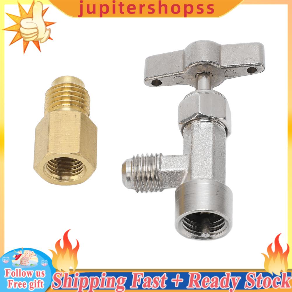 Jupitershopss R-134A Self Sealing Can Tap Valve 1/4in 1/2in Thread ...