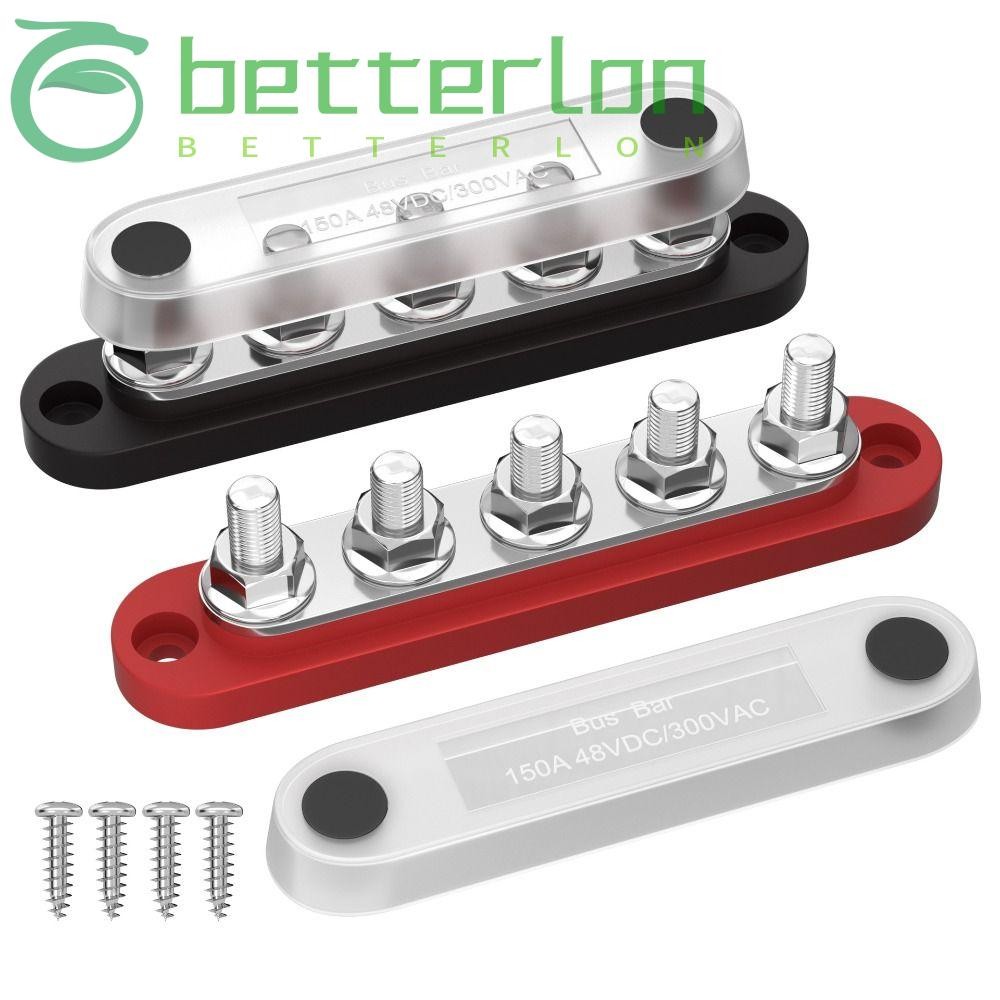 BETTER-LONTIME Automobile busbar, 150A 48VDC Bus Bar Power Distribution ...