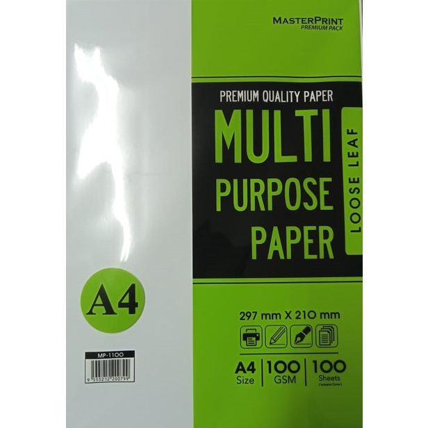 [MP-1100] PREMIUM QUALITY PAPER MULTI PURPOSE PAPER (LOOSE LEAF) A4 ...