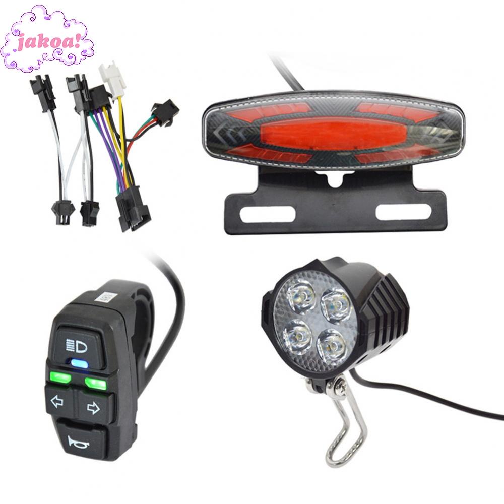 Easy to Install 36V48V Ebike Light Kit with Horn and Brake Light (67