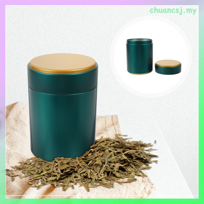 aesthetic kitchen Tinplate Tea Coffee Containers Loose- Holder Tins ...