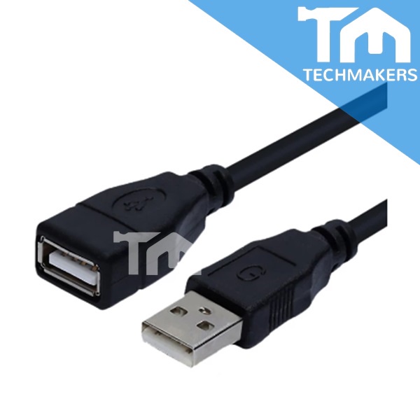1.5m /3meter  USB Extension Line Male to Female Super High Speed USB2.0